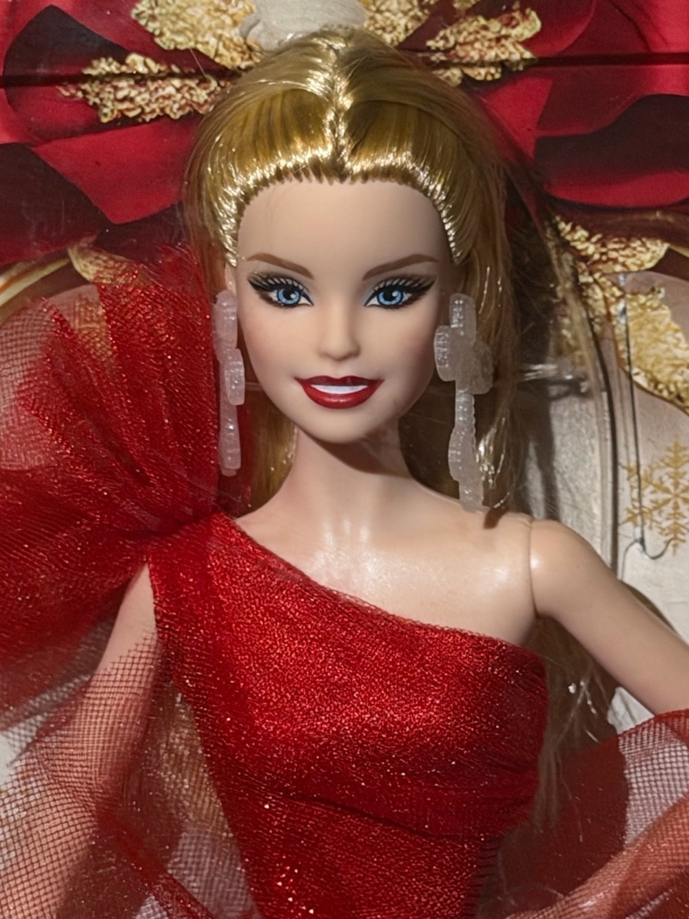 Barbie Signature 2024 Holiday Blonde Collector
Edition Christmas Doll HRM65